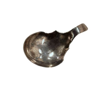 ANTIQUE SILVER CADDY SPOON