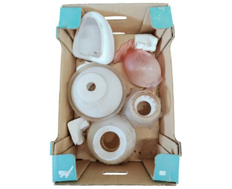 BOX OF LIGHT SHADES