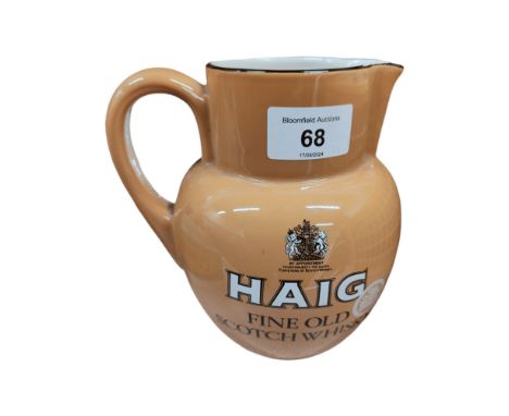 OLD HAIG WHISKEY PUB JUG BY CARLTONWARE