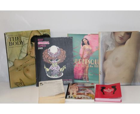 A selection of erotic books &amp; other 