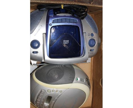 Two Radi0 &amp; CD players (un-tested) 