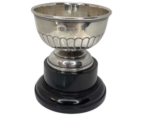 Silver Trophy Cup on Stand, London 1936 by Birch &amp; Gaydonstands 9.5 cm high and 7.5 cm wide Good condition.