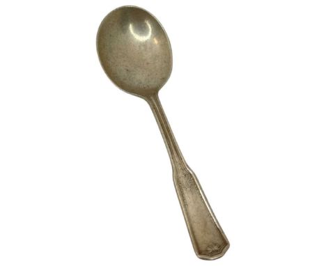 American Silver Caddy Spoon. Marked SterlingDecoration to stem.No issues