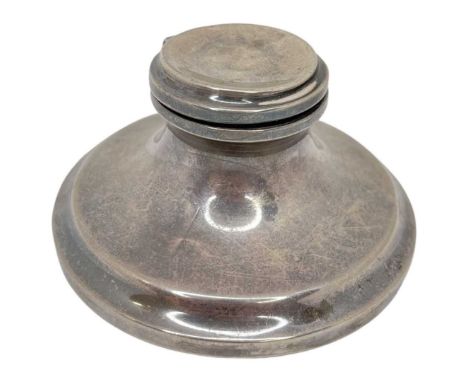 Silver Inkwell, Chester 1915 J &amp; R Griffin (Joseph &amp; Richard Griffin)