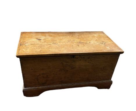 19th Century Fruitwood Trunk102cm widthQty: 1
