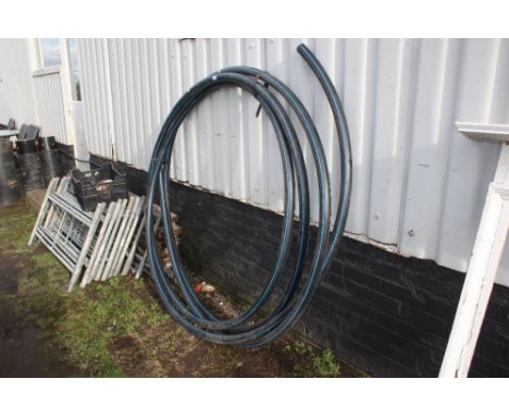 A large size alkathene pipe