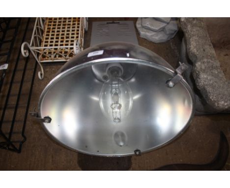 An industrial light fitting