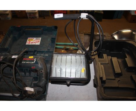 A flood light