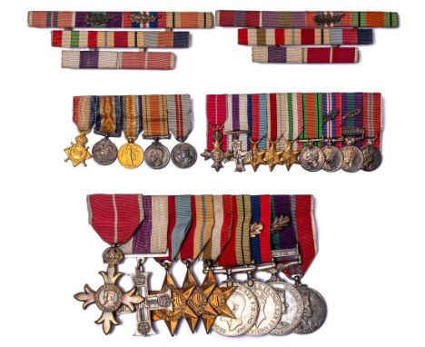 A WWII Military Cross group of nine to Lieutenant Colonel John Filmer-Bennett OBE, MC, Royal Inniskilling Fusillers:, Militar