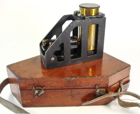 A WWII period Clinometer Inspectors MK III Admiralty Pattern: No 379 by E R Watts &amp; Son, London, dated 1941, calibrated b