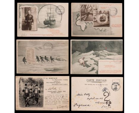 British National Antarctic Expedition, (Discovery Expedition) 1901-1904. A set of Wrench's 'Links of Empire' Postcards, Serie