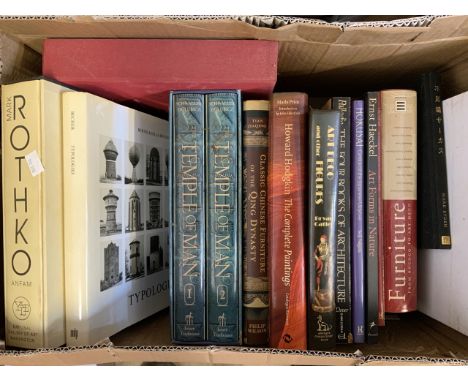 Books-Mark Rothko, architecture, furniture, art decor figures, Marlyn Monroe etc. 