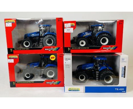 Britains 1:32 Scale - To include: T8 435, T8 390, T7 315, ERTL T8 420 - All Boxed (4)