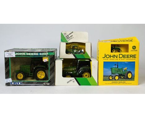 ERTL 1:32 Scale / 1:64 Scale - John Deere 6220, 3140 and 8850 - All Boxed - (3)