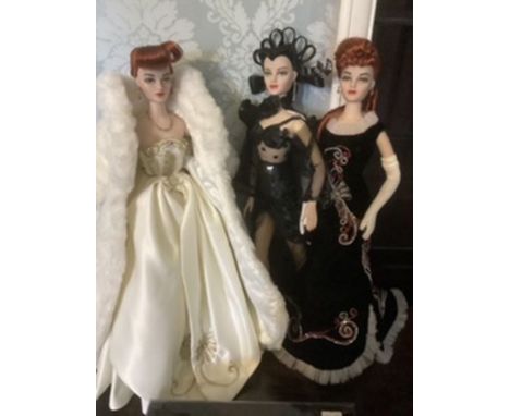 Gene Marshall Madra Fashion dolls and a boxed outfit . Beautiful fashion dolls Madra models including First Encounter and a f