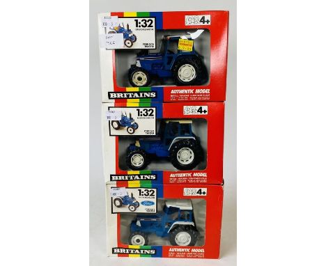 Britains 1:32 Scale - To include: 3x Ford 5610 - 3x assorted variations - all Boxed (3)