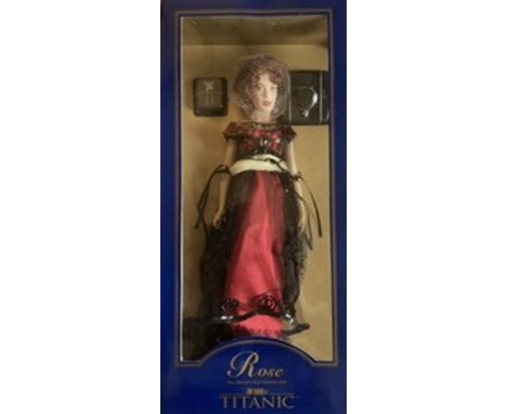 Franklin Mint Vinyl Portrait doll ; Titanic Rose Doll. New boxed factory Condition (1)
