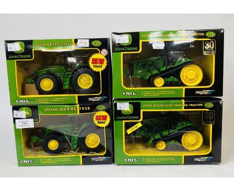 Britains 1:32 Scale Collectors Edition John Deere 8330T (x2), 7920 and 7830 - All Boxed (4)&nbsp;