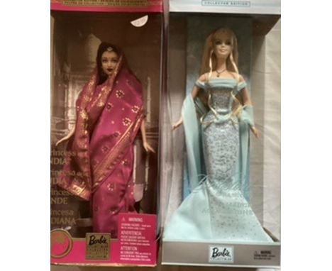 Mattel Barbie Indian doll and Birthstone doll&nbsp; boxed 2002 (2)