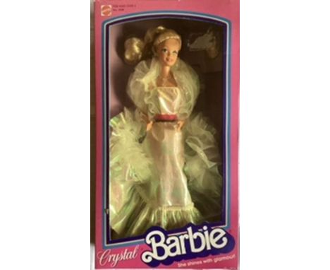 Mattel vintage Crystal Barbie doll 1983 boxed and unopened (1) excellent