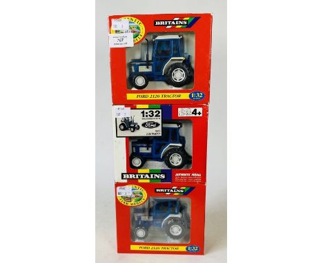 Britains 1:32 Scale - To include: Ford 2120 - All Boxed (3)