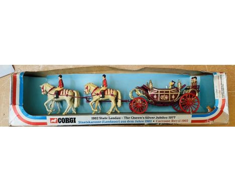 Corgi Toys (1976) - The queens silver jubilee 1977 - Boxed - Box is in poor condition.&nbsp;