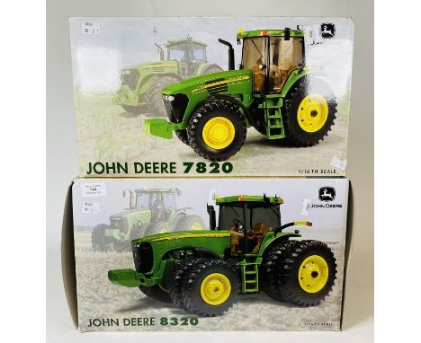 ERTL 1:16 Scale John Deere 8320 2003 Farm Show Model - Limited Edition of 2000, 7820 2004 Farm Show Model - Both Boxed (2)&nb