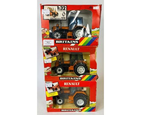 Britains 1:32 Scale - To include: Renault 145-14 (x3) - All Boxed&nbsp;