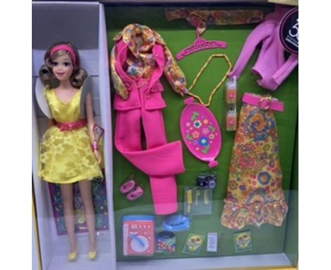 Becky Most Mod Party, NRFB, Gift Set 2008 Barbie 50th Anniversary  Collection New