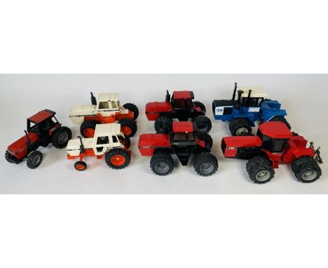 ERTL 1/32 Scale selection of&nbsp; Ford &amp; Case International Tractors - assorted variations including 9150 (7)