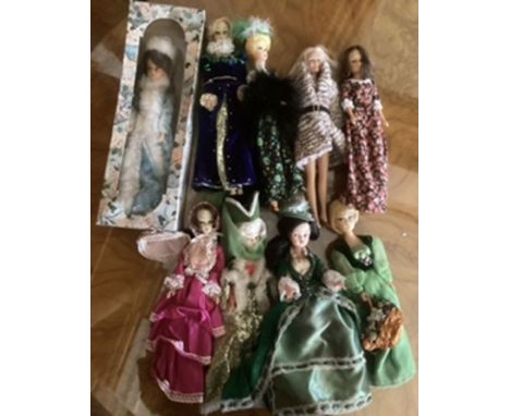 Vintage Teen fashion dolls 1960s clones-a selection.
