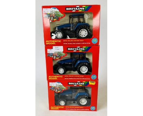 Britains 1:32 Scale - To include: New Holland 8650 grey headlights, no engine detail. Grey lights, with engine detail. Clear 