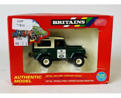 Britains 1:32 Scale - To include: National trust endorsed land Rover - Boxed&nbsp;