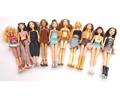 Mattel My Scene Doll Group Including: Bling Bling Chelsea Doll, My City My Style Nolee Doll, Sailor Sweeties Kennedy Doll, St