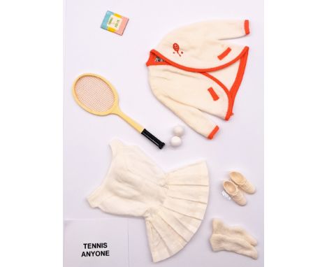 Mattel Barbie Tennis Anyone? #941 vintage outfit, 1962 - 1964, Good to Good Plus.
