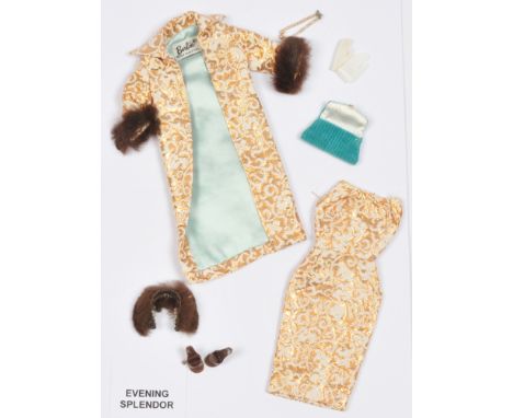 Mattel Barbie Evening Splendour #961 vintage outfit, 1959 - 1964, Good to Excellent.