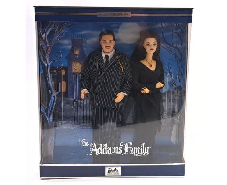 Mattel Barbie Collectibles The Addams Family Giftset 27276, Sealed Within Good To Good Plus Packaging, Excellent To Near Mint