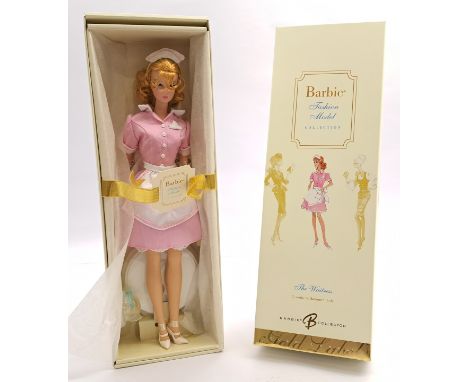 Mattel Silkstone The Waitress, Gold Label, # J8763, Unchecked For Completeness, Certificate, Within Good Plus To Excellent Pa