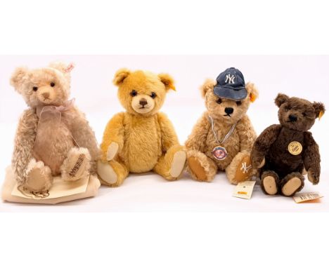 Steiff teddy bear group including: (1) &nbsp;"Candle in the Wind" Musical Bear, white tag 661624, LE 4000, exclusive to UK an