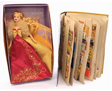 Mixed lot including: Mattel Barbie, x B2722, within Poor to Fair box; (2) Collection of match books, showcasing a vast group 