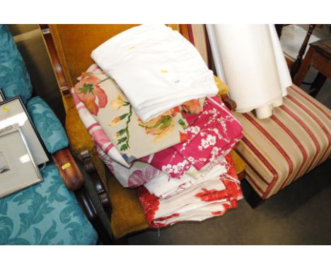 A quantity of various curtains