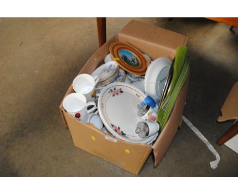A collection of various patterned tea ware, Royal Worcester egg coddlers, place mats etc.
