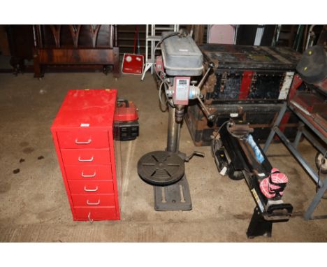 A Northern industrial tool 16 speed pillar drill