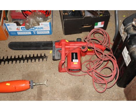 A Sovereign electric chainsaw 