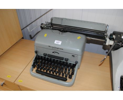 A Remington typewriter