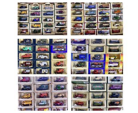 BOXED LLEDO DIECAST SCALE MODEL VEHICLES, liveried commercials, a collection of approx. 100