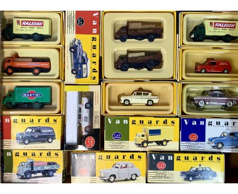 VANGUARDS DIECAST SCALE MODEL VEHICLES, commercials and cars (17)