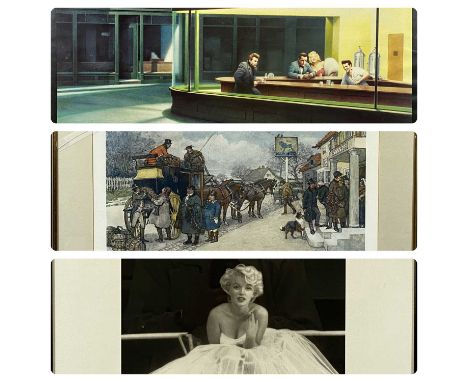 LUDOVICI colour prints, a pair - 'Mr Pickwick and his Friends Arrive at the Blue Lion, Muggleton' and 'The Meeting of Estella