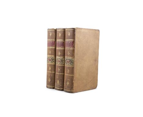 COOK, James / KING, JamesA voyage to the Pacific Ocean, 3 vols., Dublin (H.C. Chamberlaine et. al) 1784, engraved portrait fr