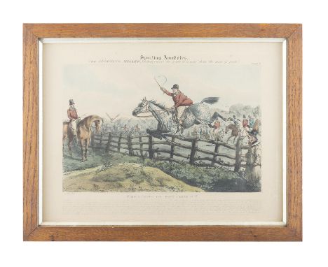 AFTER HENRY ALKEN (1785 - 1851)'Sporting Ancedotes'Coloured engravings, each approx. 30 x 40cm A set of 21 comprising: - The 